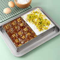 Accessoires de pâtisserie, moule à mousse rectangulaire réglable en acier inoxydable
