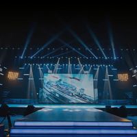 Écran LED interactif pour piste de danse, haute luminosité 4000 cd/m², étanche, garantie 3 ans, couleurs vives, vente chaude, usage commercial