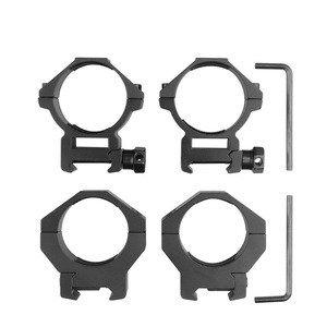 Abrazadera de Tubo Reforzada de 35mm para Observación en Campo, Aleación de Aluminio 6061, Base de 21mm, Anillos de Montaje Óptico para Exteriores, Múltiples Opciones de Tamaño - Product Image 4