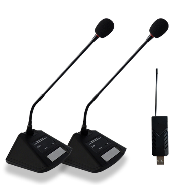 CSL Mini USB Wireless Gooseneck Microphone for Meetings
