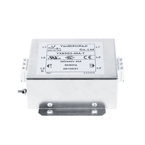 30A 380V ba giai đoạn lọc thiết bị đầu cuối khối dòng Lọc mục đích chung EMC/EMI Lọc - Product Image 2