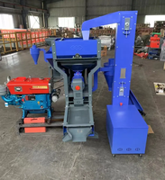 Combiné Paddy Miller Séparateur Riz Moulin Machine Pounding Huller Destoner Rouleau Polisseuse Usine Husker Moteur Diesel