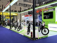 Moto tout-terrain électrique Cheerdmoto 3000W 72V à batterie lithium 30Ah, vitesse maximale 85 km/h, cadre en alliage d'aluminium, vente chaude