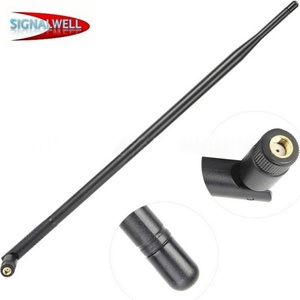 <span class=keywords><strong>Antena</strong></span> WiFi de Doble Banda de Alta Ganancia 12dBi 2.4GHz 5GHz 5.8GHz, <span class=keywords><strong>Antena</strong></span> de Goma RP-SMA Inalámbrica <span class=keywords><strong>para</strong></span> <span class=keywords><strong>Mejorar</strong></span> <span class=keywords><strong>la</strong></span> Cobertura de <span class=keywords><strong>Señal</strong></span> - Product Image 1