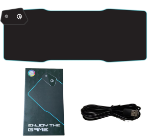 Großes 4mm <span class=keywords><strong>RGB</strong></span> Wireless Ladegel Mouse pad Anti-Rutsch-wasserdichtes Schreibtisch ladegerät Auf Lager Gaming Mouse pad - Product Image 6