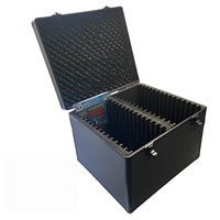Grande boîte de rangement pour bandes dessinées classées CGC CBCS avec serrure pour 30 bandes dessinées classées