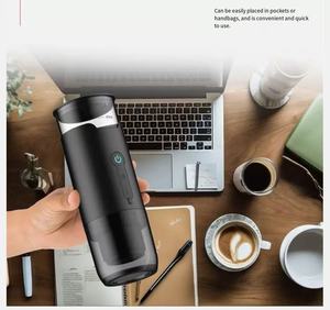 Cafetière électrique portable à pression manuelle pour le camping avec fonction de chauffage, petite taille, <span class=keywords><strong>compatible</strong></span> café moulu et capsules - Product Image 6