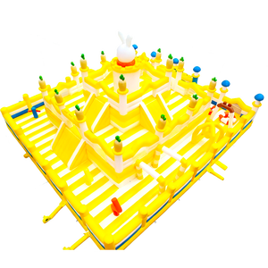 Nuevo Castillo Inflable con Tobogán, <span class=keywords><strong>Plaza</strong></span> de Trampolines para Centro Comercial, Entretenimiento al Aire Libre, Casa de Juegos para Niños - Product Image 1