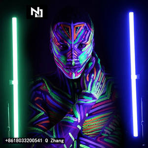 116cm 4 pies de mano cámara de YouTube <span class=keywords><strong>tubo</strong></span> de luz lámparas <span class=keywords><strong>Led</strong></span> fotografía <span class=keywords><strong>LED</strong></span> RGB equipo de grabación de películas accesorios de estudio fotográfico - Product Image 4