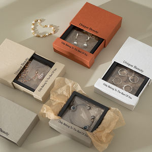Fabricants <span class=keywords><strong>chinois</strong></span> boîte à bijoux avec Logo boîtes pour bijoux accessoires emballage <span class=keywords><strong>papier</strong></span> tiroir boîte à bijoux - Product Image 4