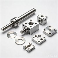 Piezas de Fresado CNC de Precisión, Perfil Complejo de Aluminio y Acero Inoxidable Personalizado, 3/5 Ejes para Mecanizado, Fábrica OEM
