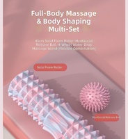 Rouleau de massage en mousse EVA haute densité pour la récupération musculaire, le soulagement des douleurs dorsales et l'entraînement physique (vente en gros)