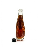 Meilleures ventes de verres à liqueur en cristal transparent de luxe vides de 350 ml, 500 ml, 700 ml pour gin, vodka, whisky, tequila, gravure mate, estampage à chaud