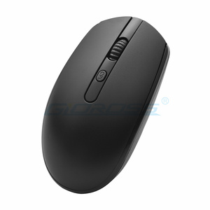 Phổ kiểu dáng đẹp hình bầu dục hình dạng ABS chất liệu chuột quang màu đen chuột không dây cho máy tính xách tay máy tính bảng và PC - Product Image 5