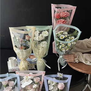 Sacs à bouquet de style anglais (uniques/en lot) - Fournitures d'emballage de fleurs faites à la main pour les fleuristes et les vendeurs de marché - Product Image 2