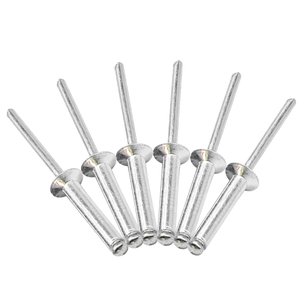 10 pièces/sac Rivets aveugles à tête fraisée en acier inoxydable 304, Grade 4.8/6.8, Longueur 6-20mm, M3-M5, à encastrer - Product Image 3