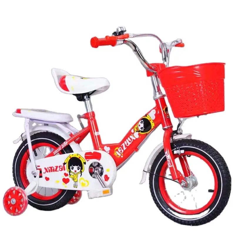 12 inch Beautiful girls bike children bicycle with leather back seat