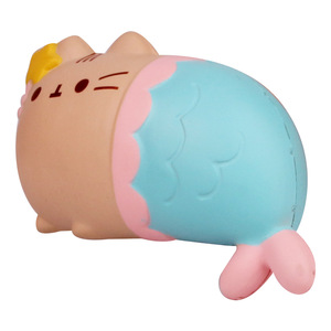 Pu Foam Cute Fish Cat Slow <b>Rebound</b> Toy For Kids 2 To 4 Years Unisex Fidget Toy - Product Image 2