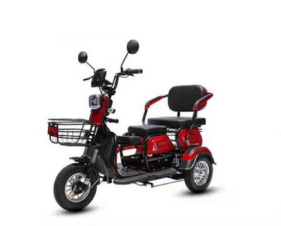 Nuovo design a buon mercato triciclo elettrico scooter triciclo elettrico per 2 persone 2 posti triciclo elettrico