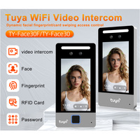 Terminal de Control de Acceso WiFi Tuya con Reconocimiento Facial, Control de Acceso Multilingüe, Máquina de Asistencia con Reconocimiento de Huellas Dactilares