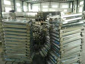 WBD स्टेनलेस स्टील मंच ट्राली भारी बोझ औद्योगिक स्टेनलेस स्टील ट्राली गाड़ी - Product Image 6