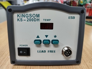 Station de soudage KS-200DH 90W avec noyau chauffant en céramique température réglable pour les projets de bricolage de réparation de carte de Circuit imprimé/téléphone - Product Image 3