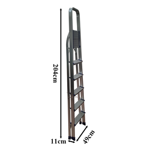 Nhà máy tùy chỉnh 6 bước ráp nhôm trong nhà Thang cho hộ gia đình sử dụng - Product Image 5