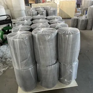 Stainless Steel Knitted Gas Liquid Filter Wire Mesh For Oil Water Separation