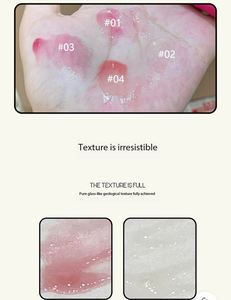 Huile à lèvres hydratante et repulpante au néctare de fruits, à l'aloe vera et à l'acide hyaluronique, anti-dessèchement, effet lissant, marque distributeur, végane - Product Image 3