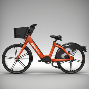 Bicicleta Eléctrica Urbana de 26 Pulgadas para Alquiler Público, Gestión de Flotas, ODM, Alta Calidad, Antirrobo, para Compartir en la Ciudad - Product Image 3