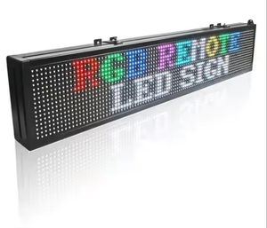 Rgx ODM p8mm 256*128mm SMD <span class=keywords><strong>LED</strong></span> Bảng điều chỉnh 32 * 16dot kinh doanh bảng tin kỹ thuật số Wifi kiểm soát di chuyển cửa hàng lập trình biển quảng cáo - Product Image 6