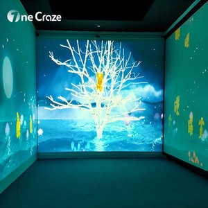 Sistema de Software de Pantalla de Video Inmersiva AR, Proyector de Pared y Piso Interactivo Inmersivo con Holograma <span class=keywords><strong>3D</strong></span> para Entretenimiento - Product Image 2