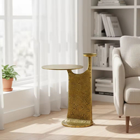 Table basse moderne de luxe personnalisable pour appartement, idéale pour l'angle du salon et à côté du canapé