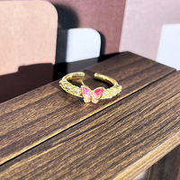 Multi Styles Vintage Enamel Bagues pour femmes Couleur Mixte Bague d'anniversaire de mariage
