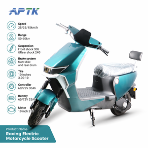 Moped électrique à livraison rapide, <span class=keywords><strong>60</strong></span>/72V 32Ah avec dossier, autonomie 50-<span class=keywords><strong>60</strong></span> km, <span class=keywords><strong>prix</strong></span> CKD, scooter électrique pour adultes - Product Image 1