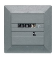 HM-1 HC3L-A 220VAC Compteur d'heures mécanique carré 0-99999.99h