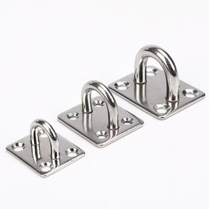 Anneau de levage en acier inoxydable Yonggao 304, plaque carrée, quincaillerie marine, fixation pour bateau - Product Image 4