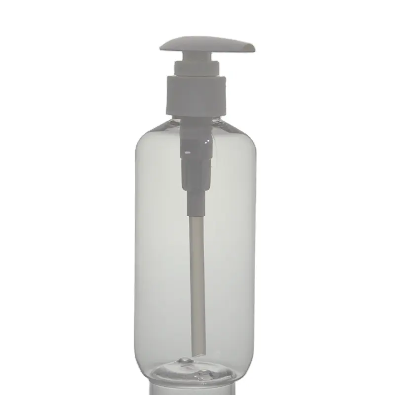 Großhandel Boston Pet Plastik flasche 250ml 8oz Kosmetik verpackung Shampoo flasche leere Hände desinfektion flasche mit Sprüh pumpe
