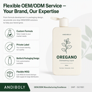 Liquide <span class=keywords><strong>vaisselle</strong></span> antibactérien concentré à l'origan, dégraissant <span class=keywords><strong>naturel</strong></span> à base de plantes <span class=keywords><strong>pour</strong></span> restaurants et cuisines, vente en gros OEM en vrac - Product Image 3