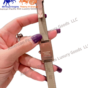 Stainless Steel Band Square Wrist Watches for Male Female Quartz Movement Simple Style Glass Pointer <b>Gift</b> Watch <b>Box</b> - Product Image 6