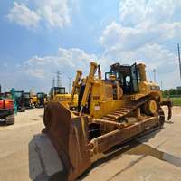 Bulldozer sur chenilles Caterpillar D8R modèle 2020 avec moteur de 228 kW, capacité de bulldozing de 4,5 à 10,3 m, poids de 37771 kg pour l'exploitation minière