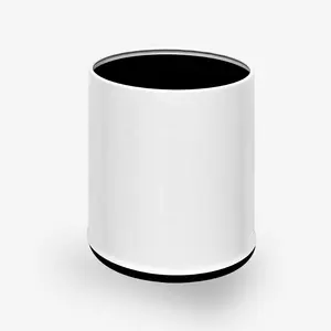 Thùng Rác Bằng Da Cho Phòng Khách Khách Sạn Bằng Kim Loại Tùy Chỉnh Thùng Rác Thùng Rác - Product Image 1