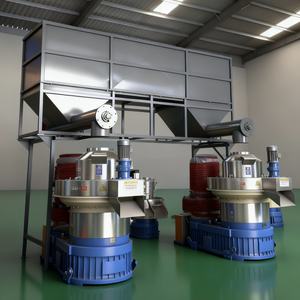 Machine à granulés <span class=keywords><strong>de</strong></span> moule à anneau <span class=keywords><strong>de</strong></span> balle <span class=keywords><strong>de</strong></span> riz à haut rendement 3500-4000 kg/h - Product Image 3