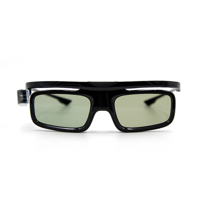 Mini Portable Rechargeable HD Smart Active Shutter Universal DLP Link TV 3D Projector Glasses