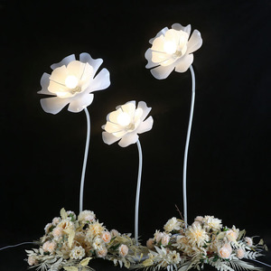 Luci di fiori a LED di ferro per lo sfondo di nozze oggetti di scena luminosi di guida stradale di illuminazione per <span class=keywords><strong>la</strong></span> decorazione di eventi - Product Image 1