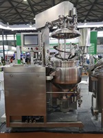 Machine d'émulsification sous vide de laboratoire en acier inoxydable 304/316L de haute qualité, type compact, pour crèmes / Machine de homogénéisation et de mélange de laboratoire