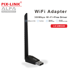 Alfa Nhà Máy Ban Đầu 150Mbps USB Wifi Adapter Miễn Phí Điều Khiển Ăng Ten Bên Ngoài Cho Card Mạng Không Dây Dongle Cho <span class=keywords><strong>PC</strong></span> Máy Tính Để Bàn - Product Image 5