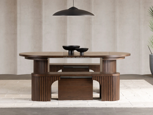 Panca Rotonda Transformer: Massimizza il Comfort e Crea Flusso nel Tuo Spazio Pranzo con la Panca Curva Transformer. - Product Image 6