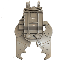 RIBETTER Cisaille hydraulique innovante monocylindre pour pelle hydraulique, outil de démolition rotatif, garantie 1 an pour 5-8t