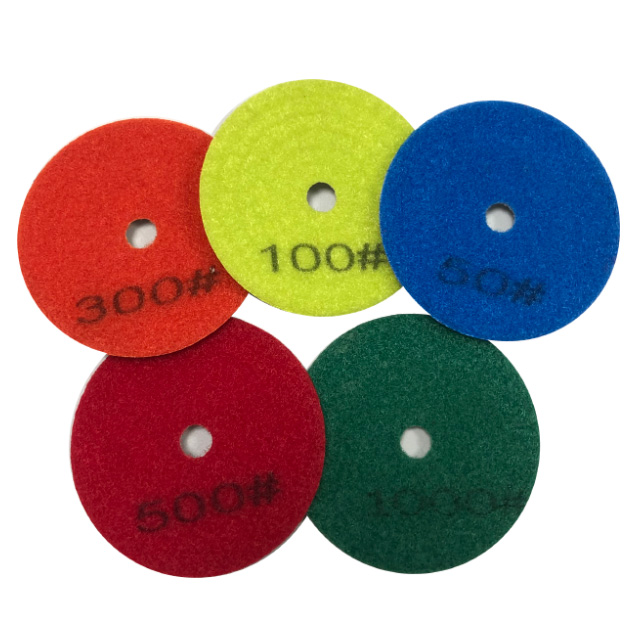 Deyan 3 дюймов каменная полируя пусковой площадки Алмазное покрытие Ремонт мрамора и гранита шлифовальный диск